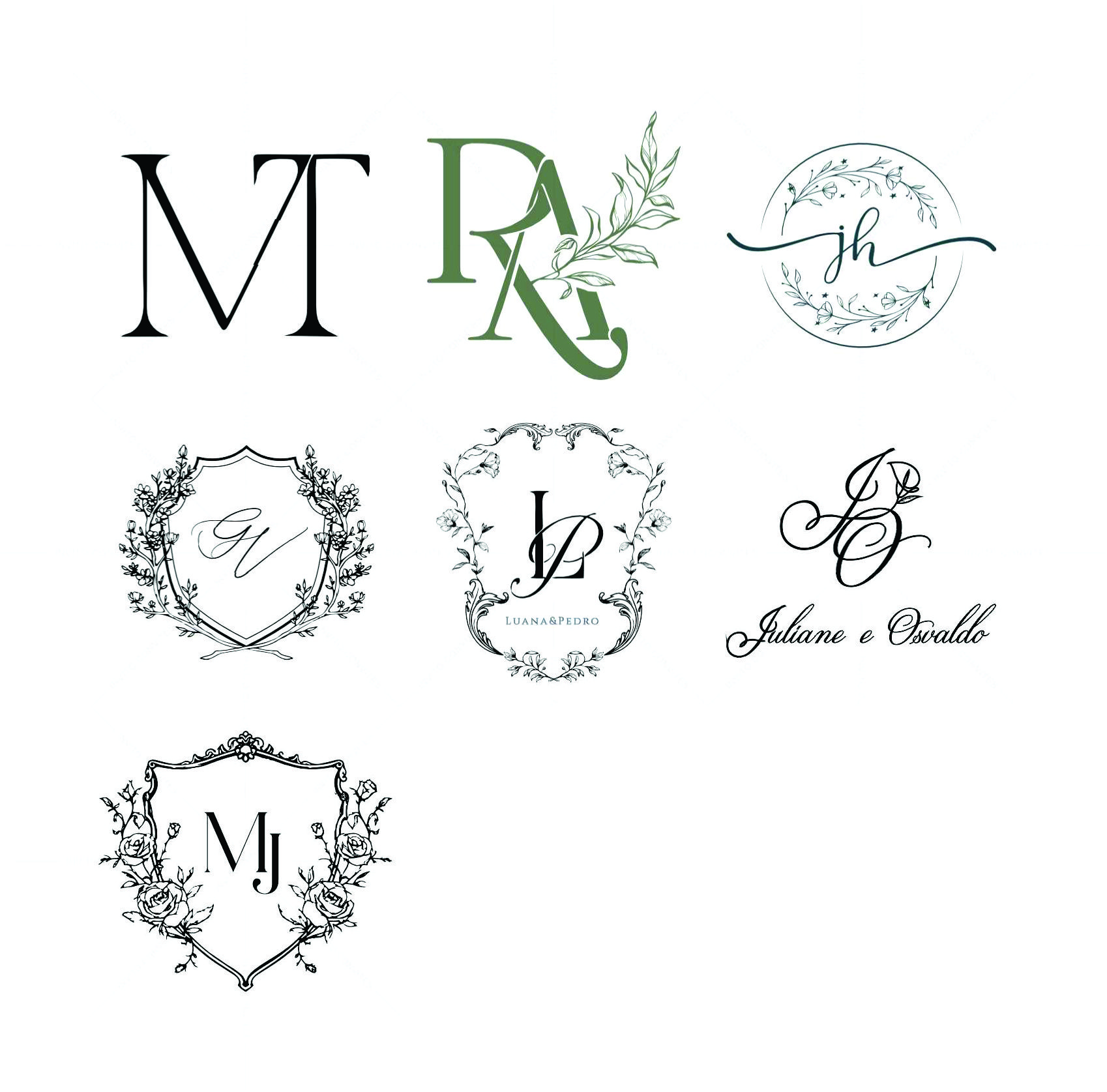 BRASÕES E MONOGRAMAS