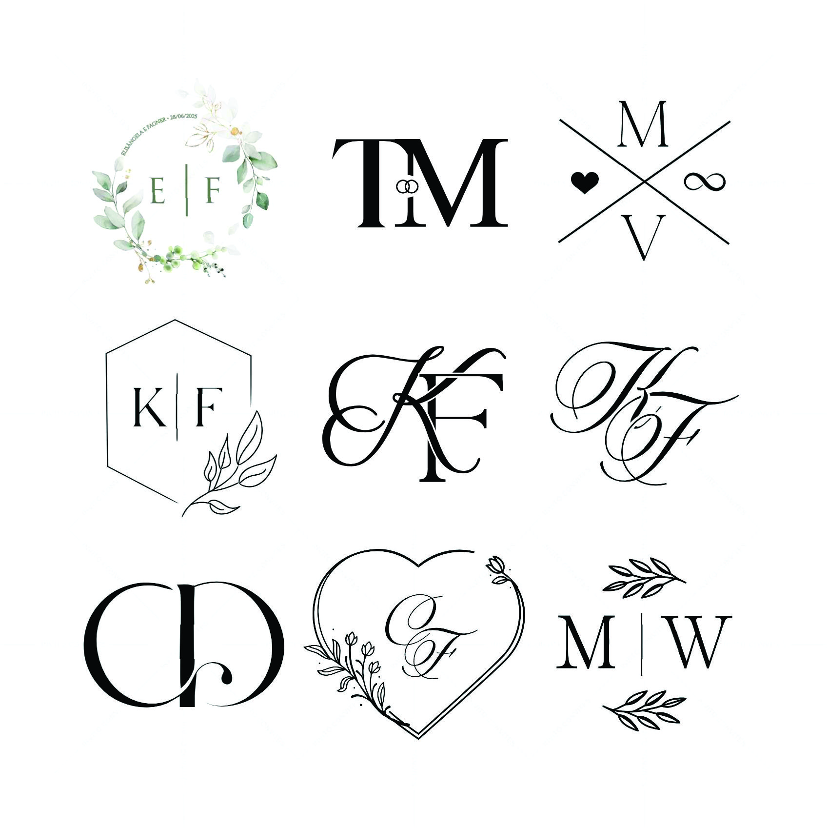BRASÕES E MONOGRAMAS
